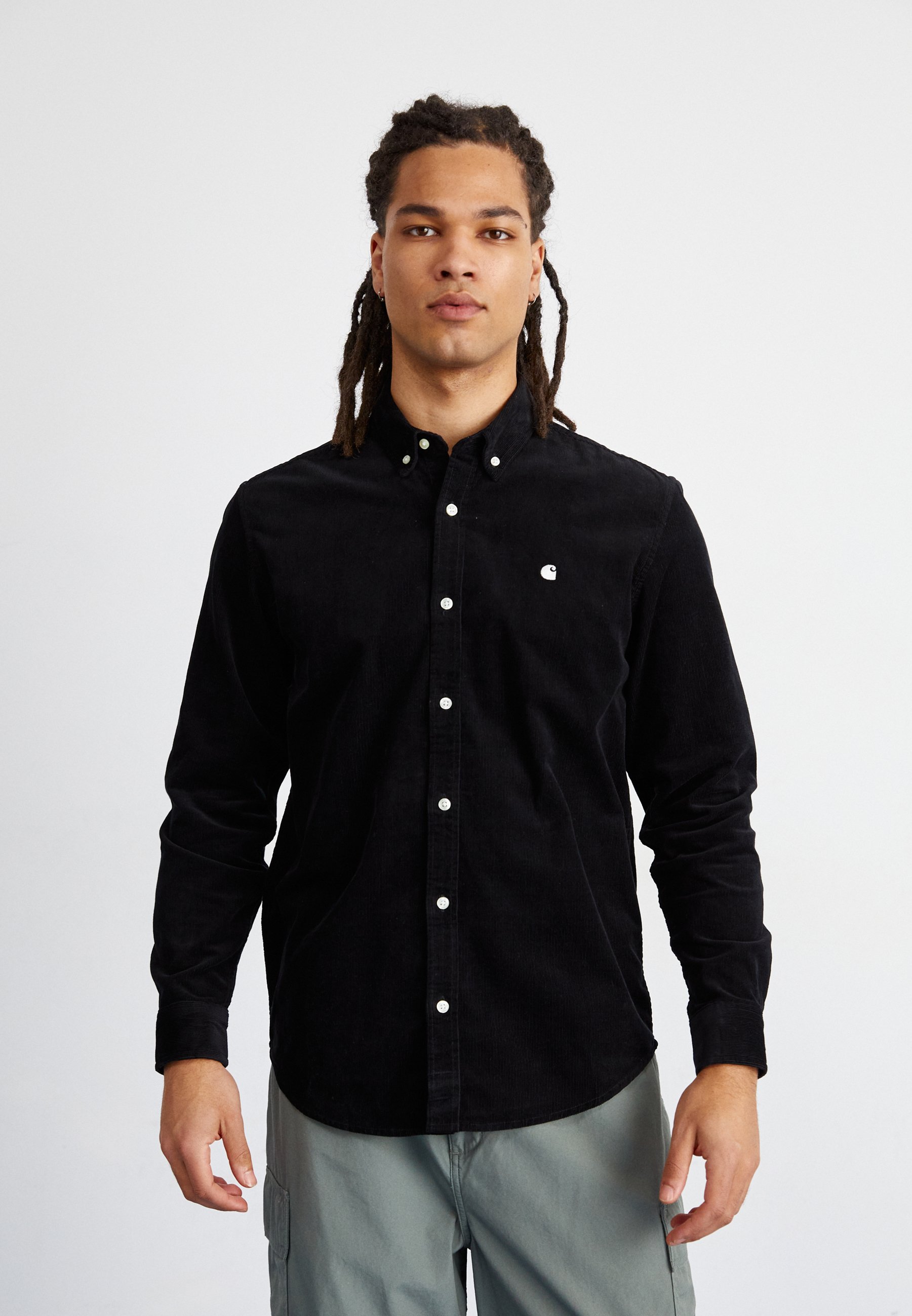 Carhartt WIP MADISON SHIRT - Overhemd - black/zwart