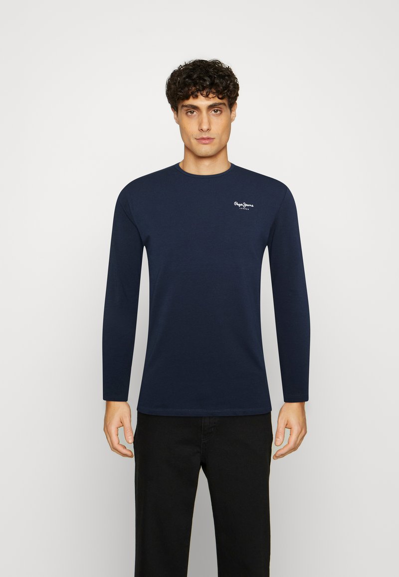 Pepe Jeans - ORIGINAL BASIC  - Langærmet T-shirt - dar blue, Forstør