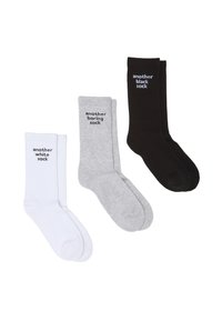 B.ANGEL Calcetines - white grey black