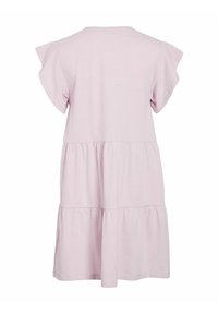 VILA FLÜGELÄRMEL - Robe en jersey - winsome orchid