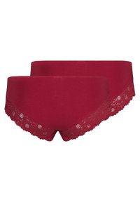 Skiny DAMEN PANTY 2 PACK  - Calças - deep red