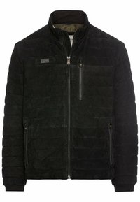 camel active MIT STEHKRAGEN - Læderjakker - asphalt