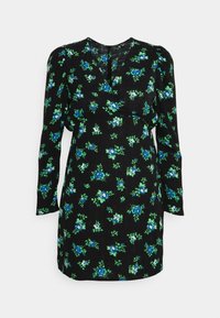 Vero Moda Petite VMBELLA GINNY MINI DRESS - Vestido de dia - black/bella