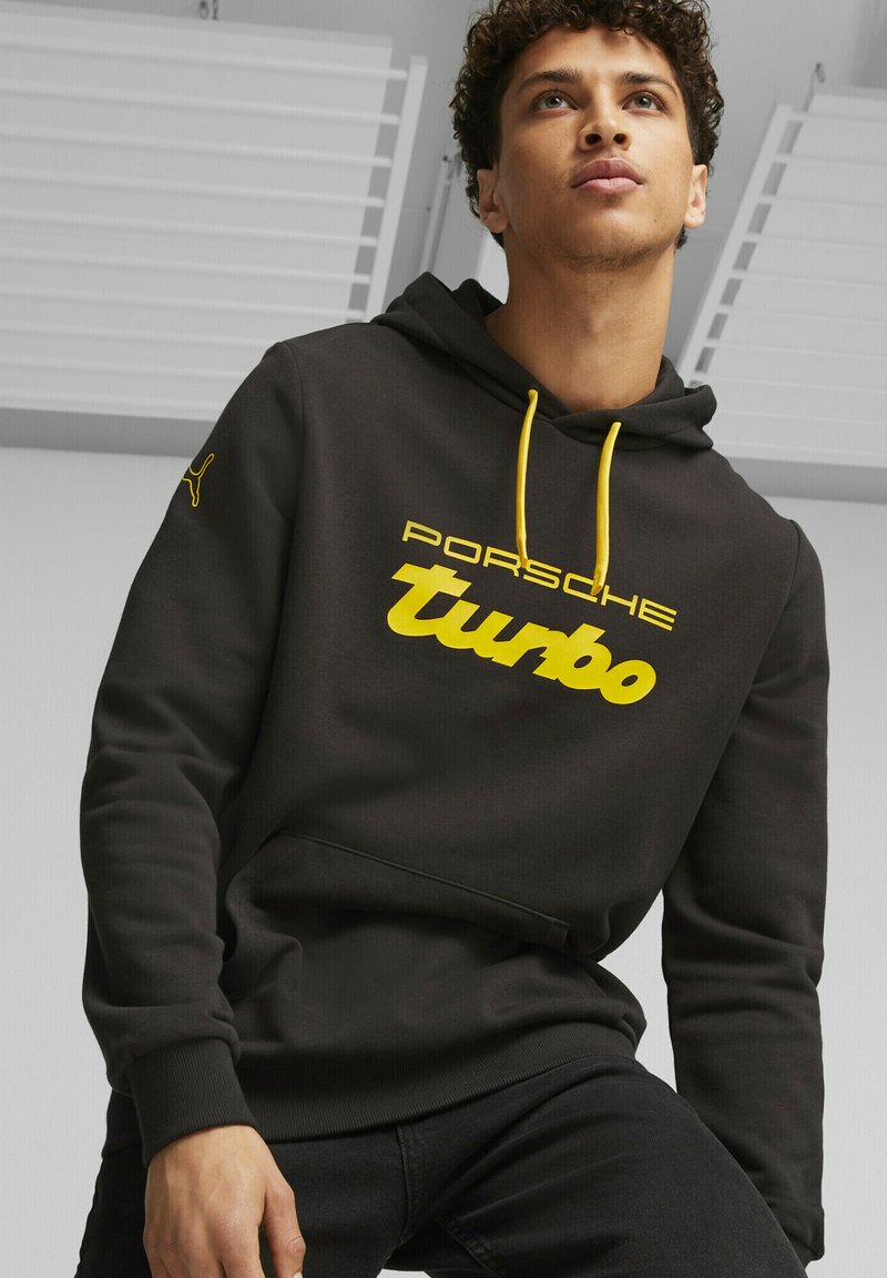 Puma PORSCHE LEGACY - Hoodie - black - Zalando.de