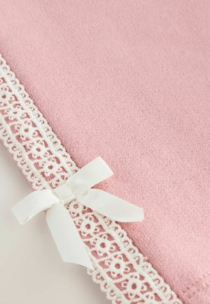 Next REGULAR FIT WIDE LEG JOGGERS SET - Treningas - cream pink