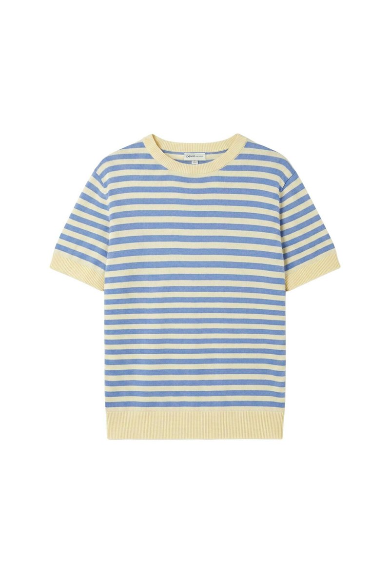 TOM TAILOR DENIM STRICKPULLOVER MIT STREIFENMUSTER - Print T-shirt ...