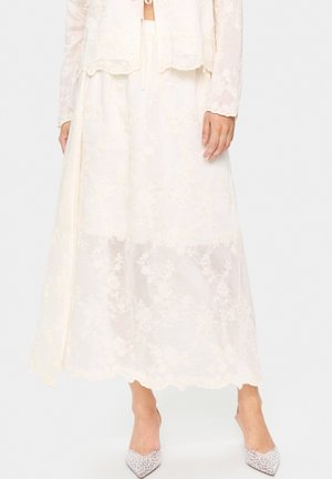 Saint Tropez KIRSTYSZ - Maxi skirt - ice