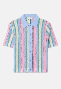 Button-down blouse - multi-coloured