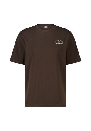America Today, T-SHIRT - T-shirt print - brown