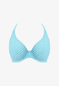 Non sélectionné, stripe turquoise