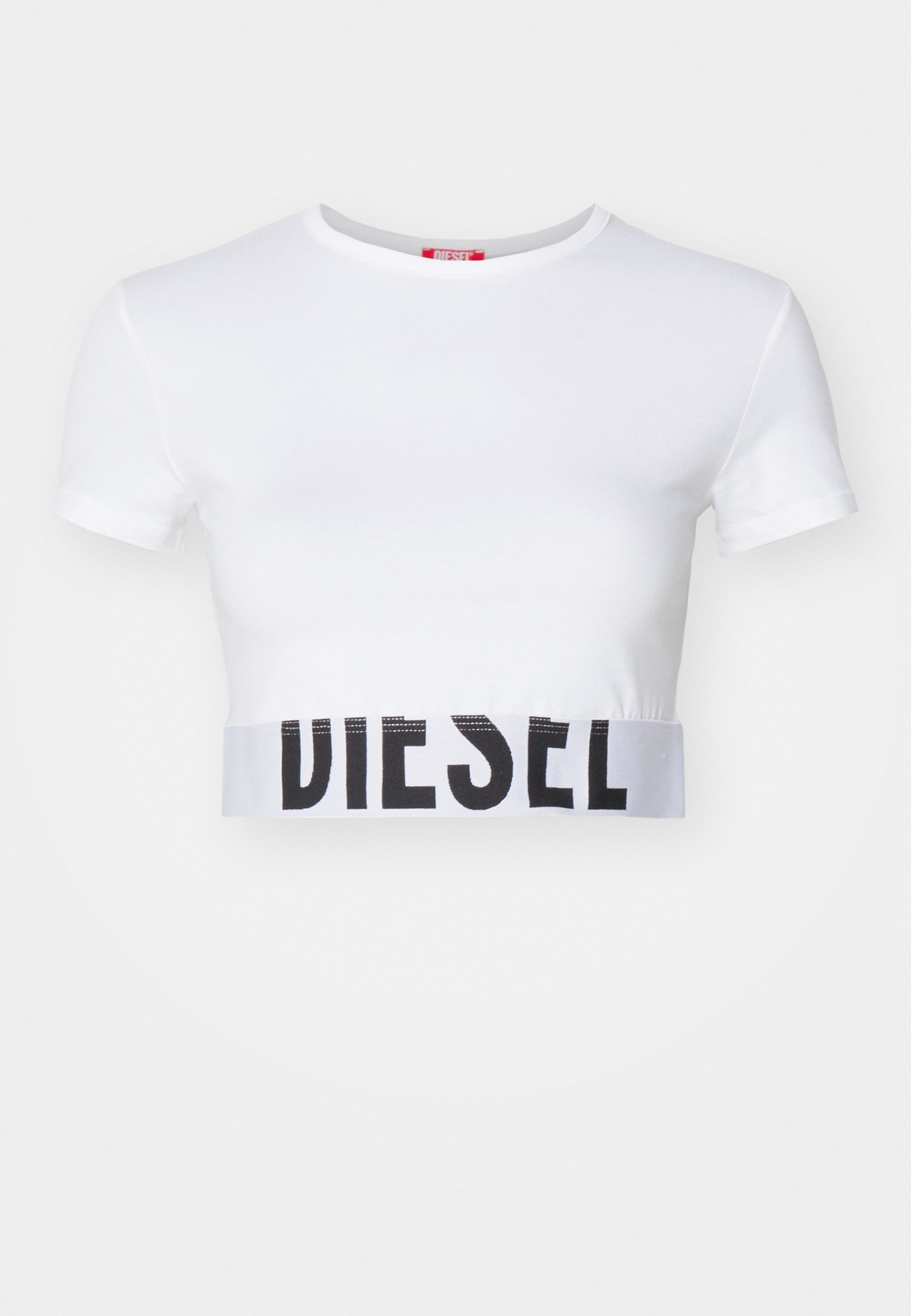 Diesel SPORT CROPPED - Undershirt - white - Zalando.co.uk