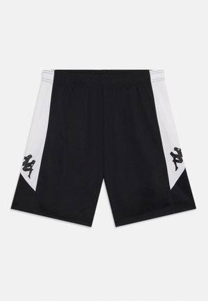 Kappa LUVIO UNISEX - Shorts - black/white