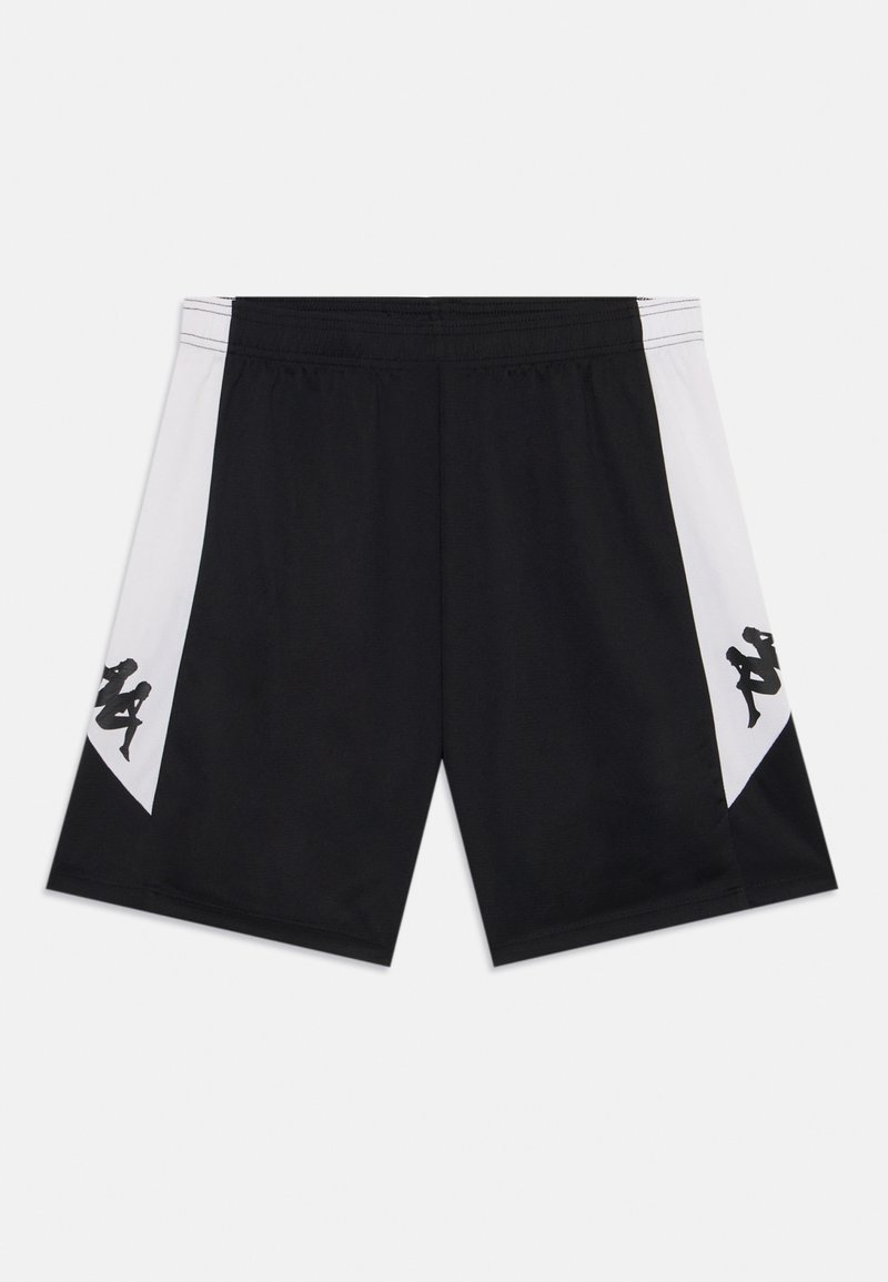 Kappa LUVIO UNISEX - Shorts - black/white