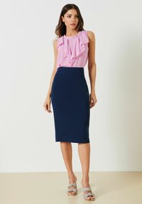 Rinascimento Jupe crayon - blau