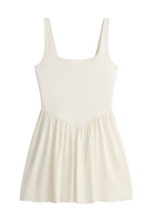 OYSHO, COMFORTLUX SHORT DRESS - Robe de sport - white