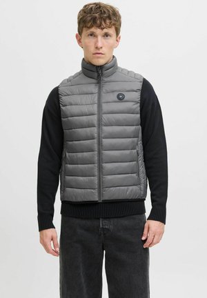 JJEBRADLEY LIGHT BODYWARMER COLLAR NOOS - Chaleco - castlerock