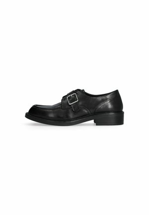 WITH   BUCKLE - Moccasins - black