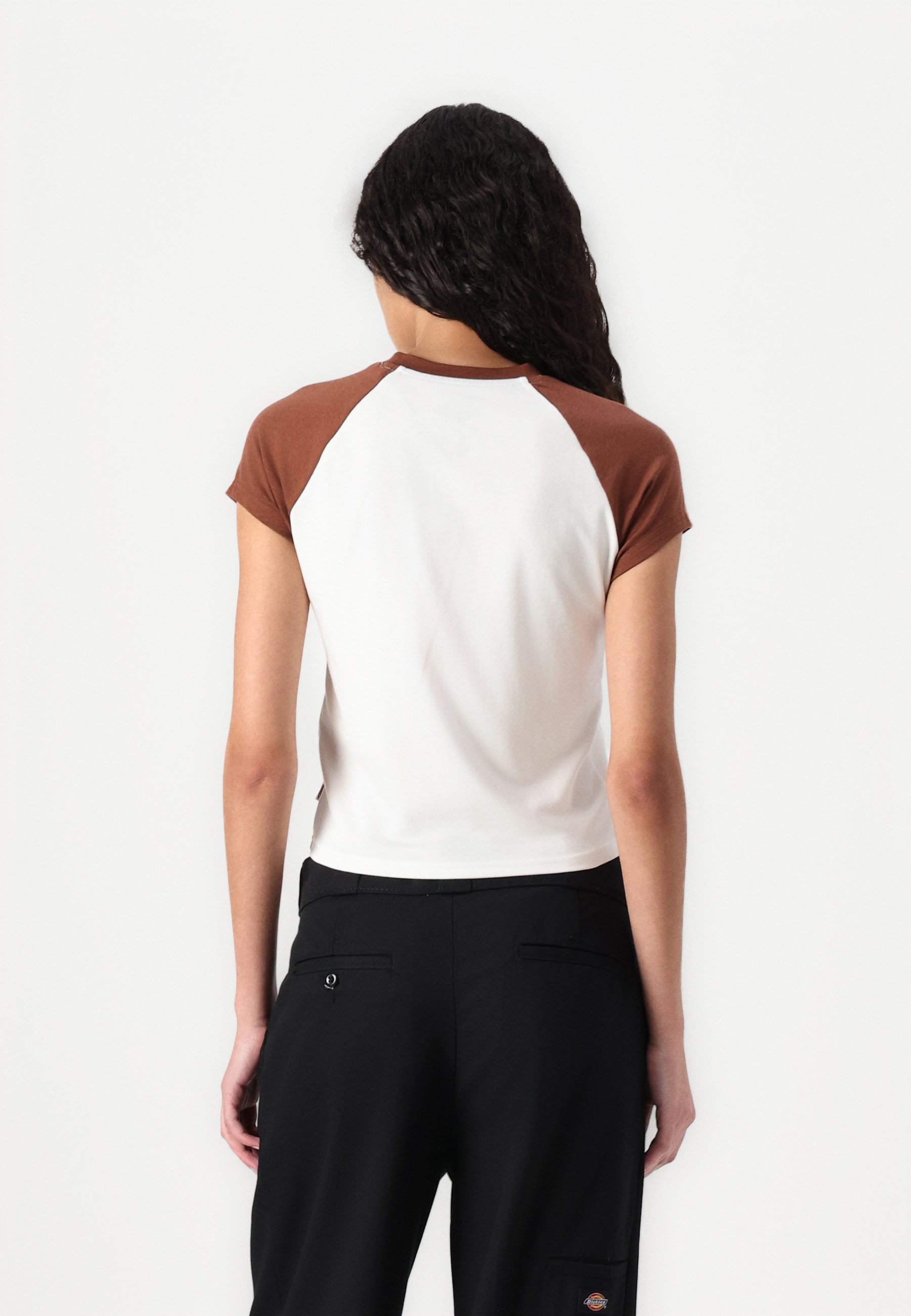 売れ筋商品|||ディッキーズ Tシャツ レディース トップス ROPE TEE - Print T-shirt - cappuccino Rope t-shirt in Brown | T-Shirts & Tops | Dickies GB.
