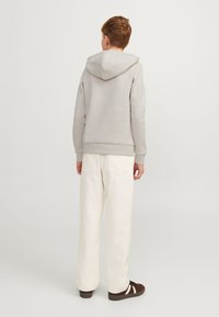 Jack & Jones Junior JJECORP LOGO HOOD - Felpa con cappuccio - moonbeam