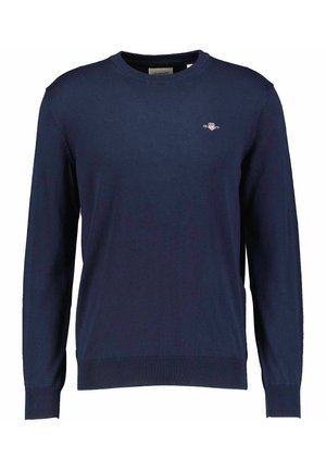 C NECK - Jumper - evening blue
