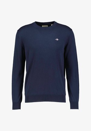 GANT Strikkegenser - evening blue