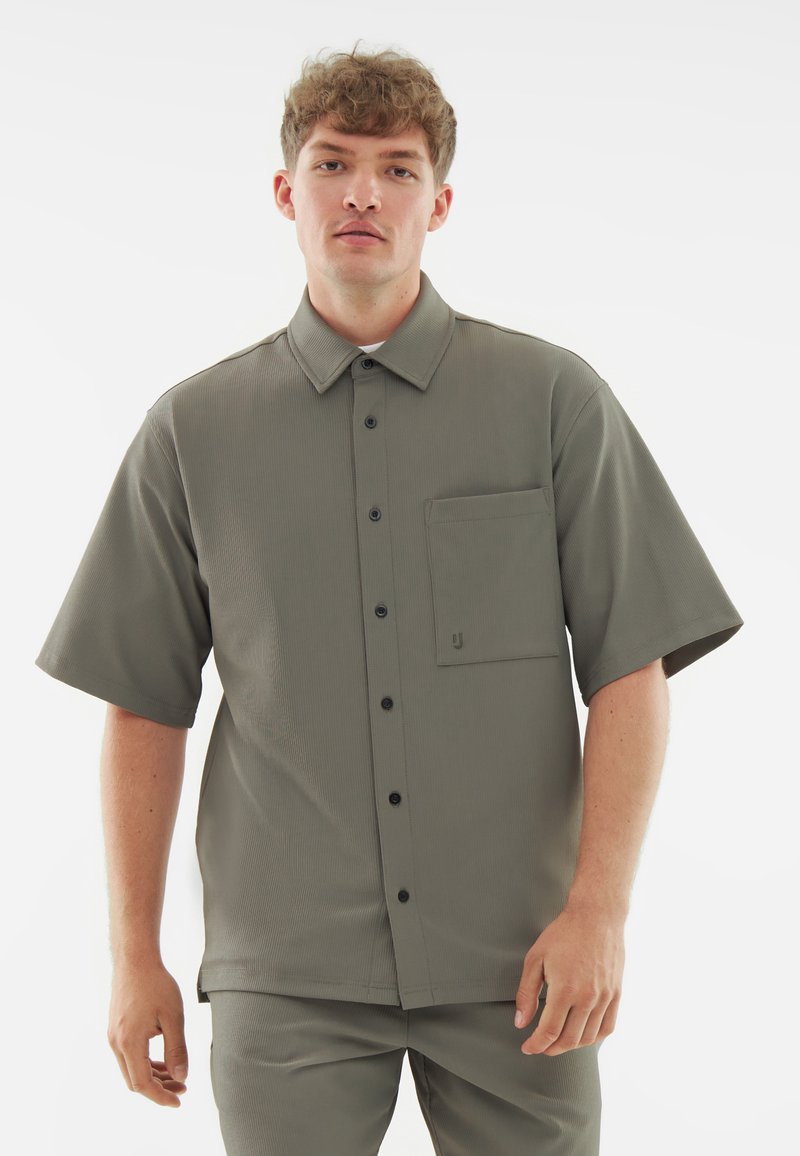 Johnny Urban MASON - Košeľa - grey olive