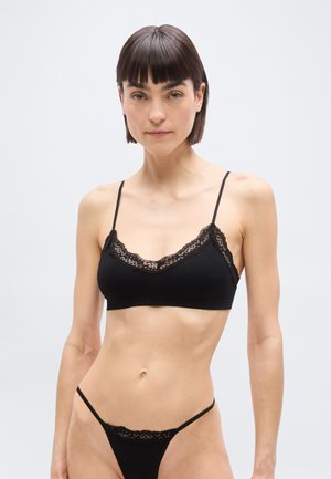 ONLVICKY SCOOP NECK BRALETTE - Hosszított melltartó - black