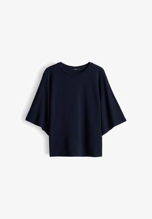 someday., TAPERED BATWING FIT - Felpa - true navy
