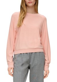 QS Strickpullover - papaya