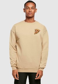 Merchcode PIZZA COMIC - Sweater - unionbeige