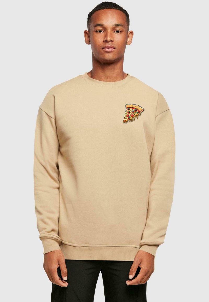 Merchcode PIZZA COMIC - Sweater - unionbeige