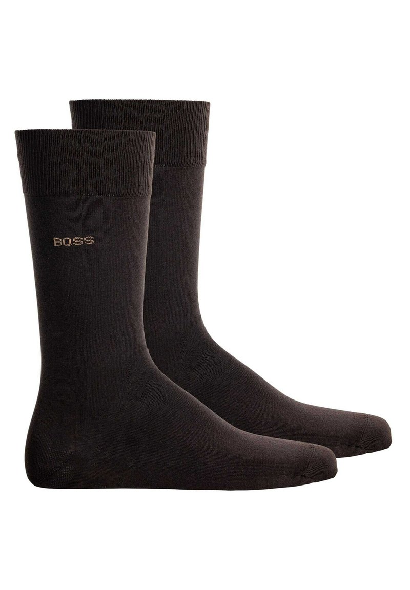 BOSS 2ER PACK   - Calze - dunkelbraun