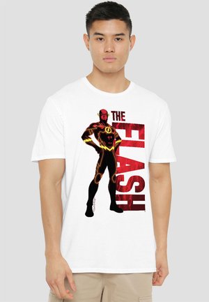THE FLASH SILHOUETTE - Print T-shirt - white