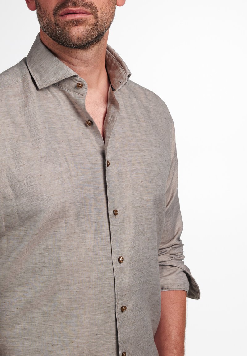 Herren Freizeithemden | Eterna MODERN FIT Hemd taupe/stein - SJ10134 Herren Freizeithemden | Eterna MODERN FIT Hemd taupe/stein - SJ10134