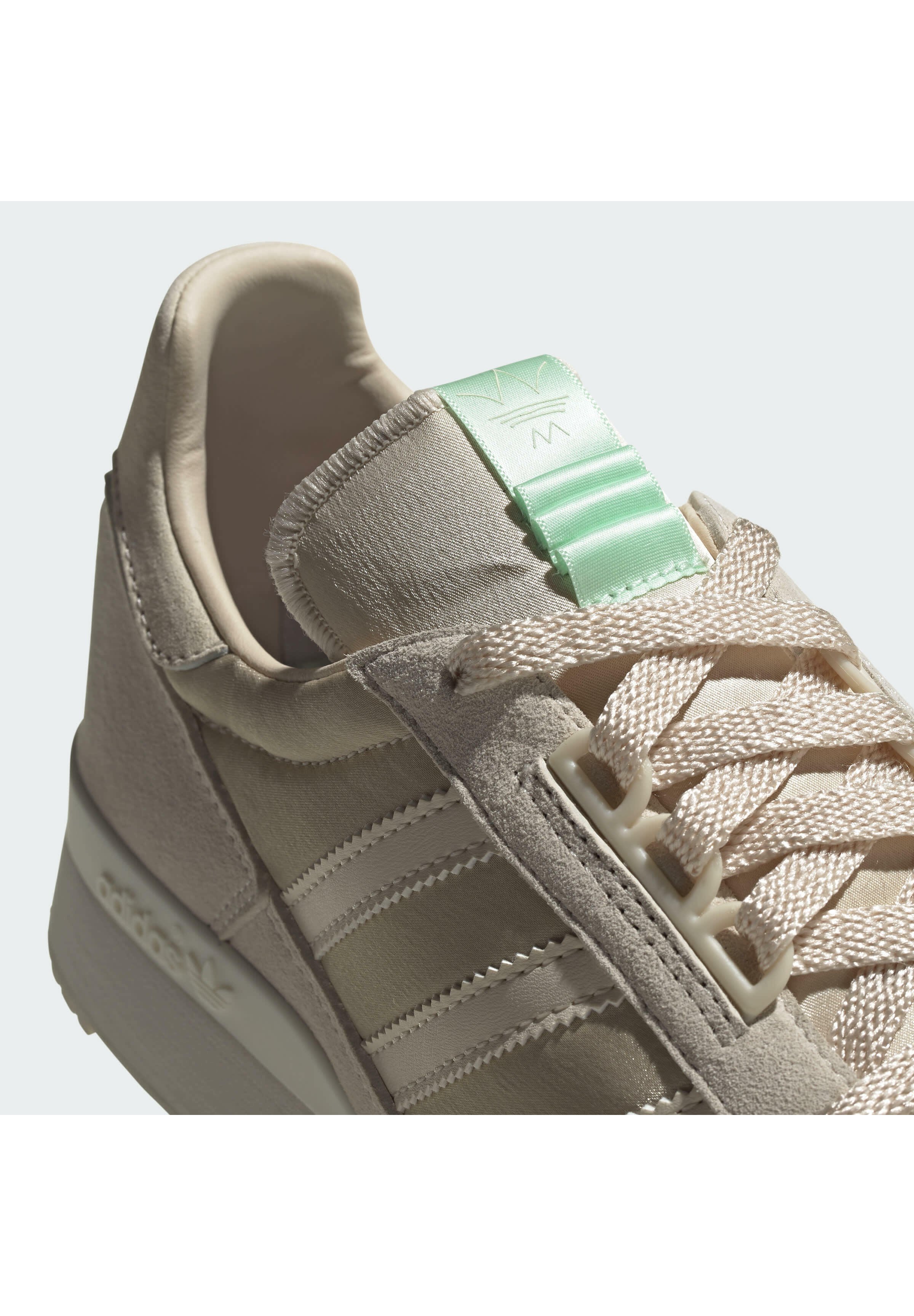 adidas Originals ZX 500 - Trainers - halo ivory linen chalk white/beige -  Zalando.co.uk