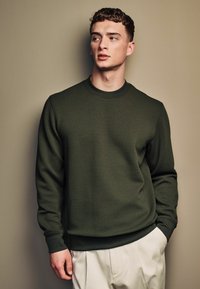 Next TEXTURE CREW  - Sweatshirt - green