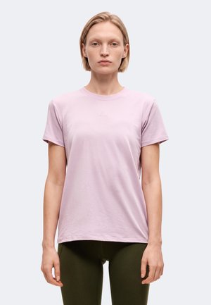 Under Armour, RIVAL CORE - Спортна тениска - mauve pink/pink fog