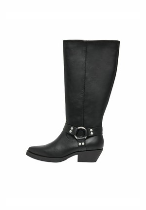 Bottes de cowboy / motard - black