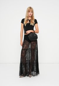 ONLY ONLLULU LONG SKIRT  - Maxi szoknya - black
