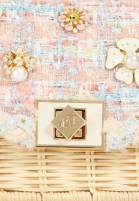 Dune London BLOOMS BEADED HANDLE EMBELLISHED - Handtas - pink