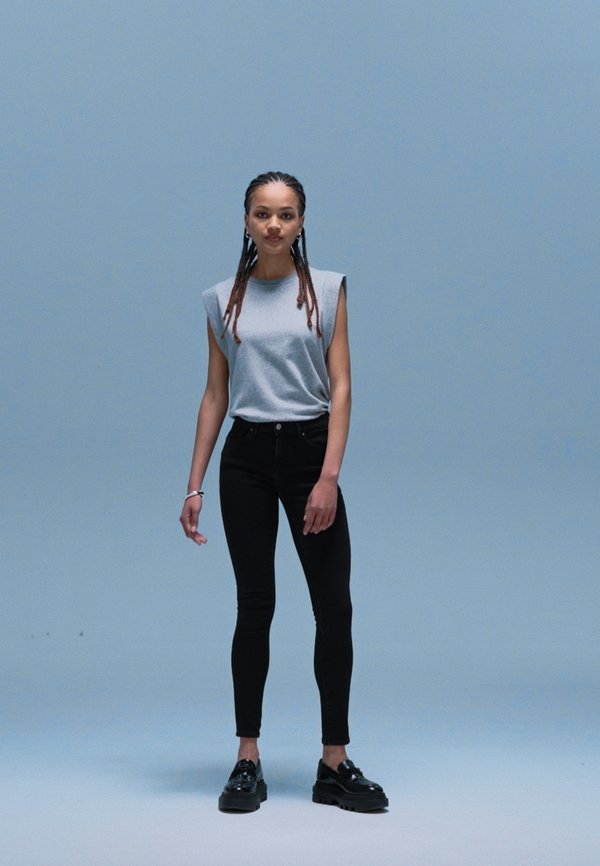 ONLPOWER LIFE MID UP - Jeans Skinny Fit4