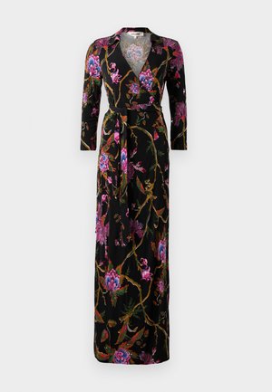 ABIGAIL LONG WRAP DRESS - Robe longue - black