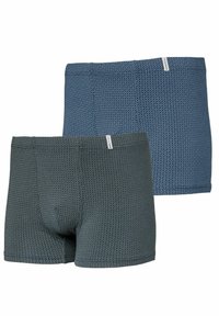 HAASIS Bodywear 1919 OHNE EINGRIFF 2ER PACK - Trunks - navy print