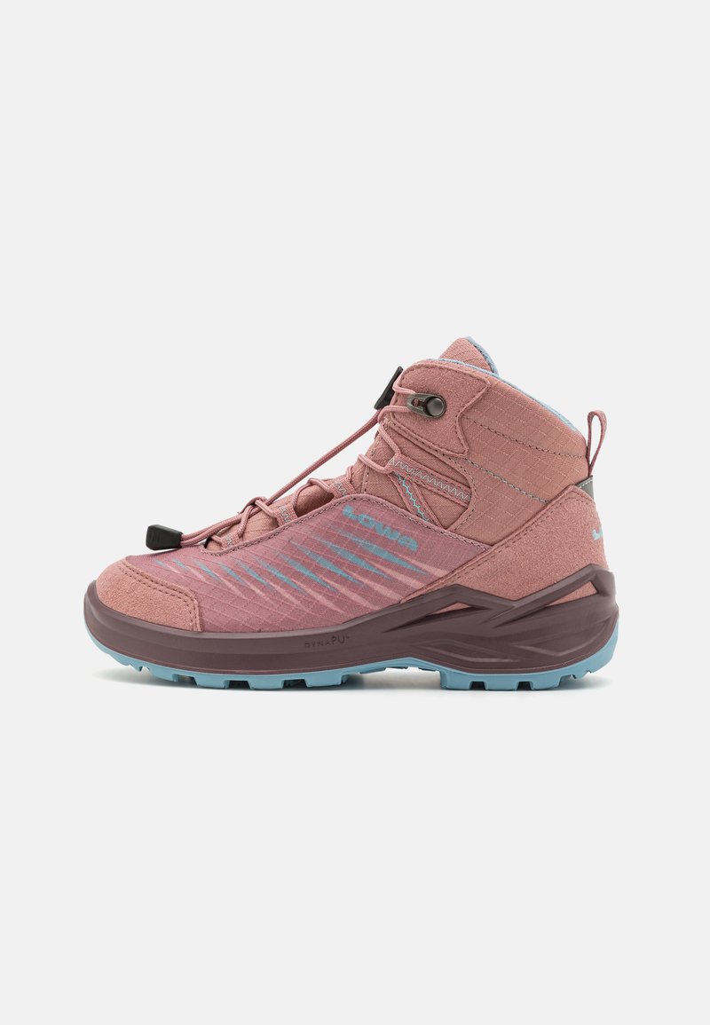 Lowa - ZIRROX II GTX MID JR UNISEX - Zapatillas de senderismo - alt rosa/eisblau, Ampliar
