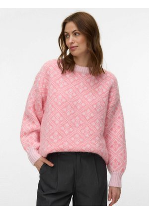 VMINGA PULLOVER - Pullover - pink a boo