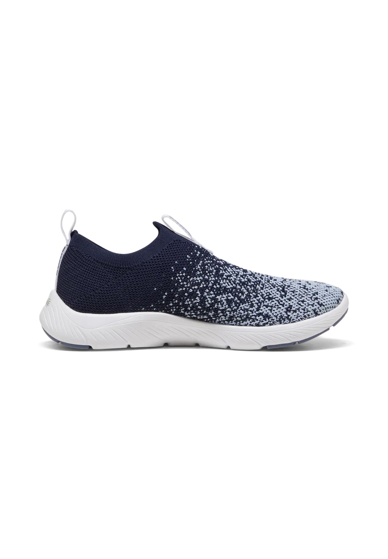 PUMA SOFTRIDE PREMIER SLIP-ON STRICK-LAUFSCHUHEDAMEN 309834 18 NAVY/GREAY