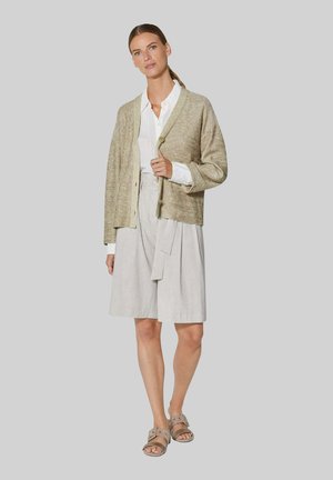 MADELEINE, Vest - pale taupe melange gold-coloured