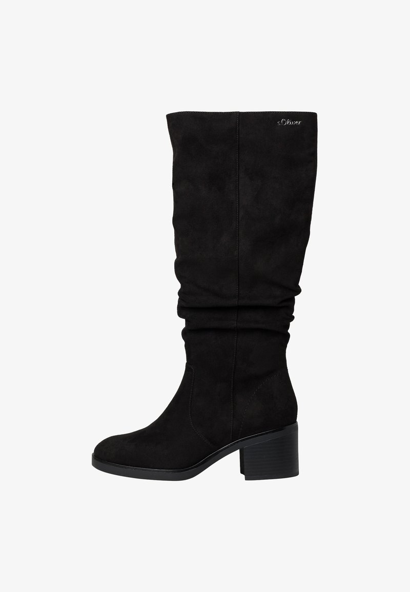 s.Oliver Cizme - black