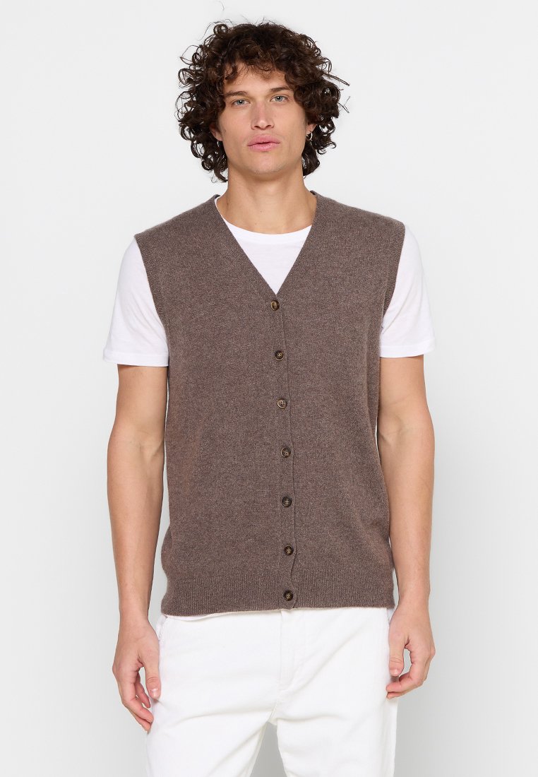 Just Cashmere Trui taupe