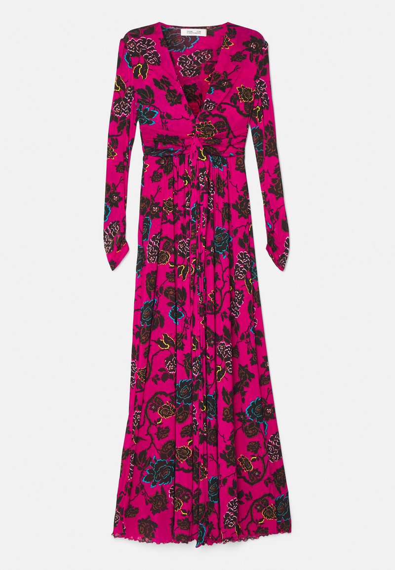 Diane von Furstenberg Maxi-jurk donkerroze
